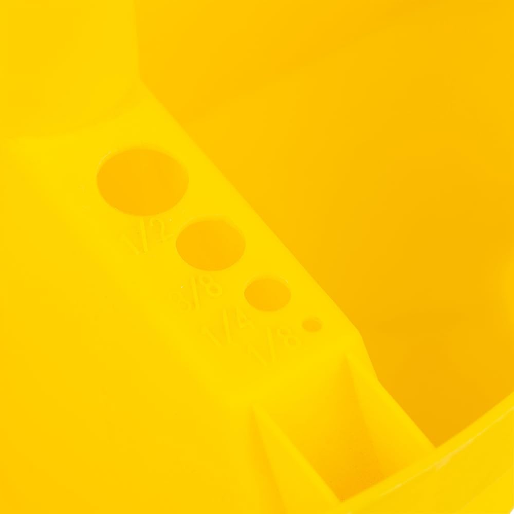 Bucket Boss – Stacker Small Parts 1 Count (Pack of 1), Yellow