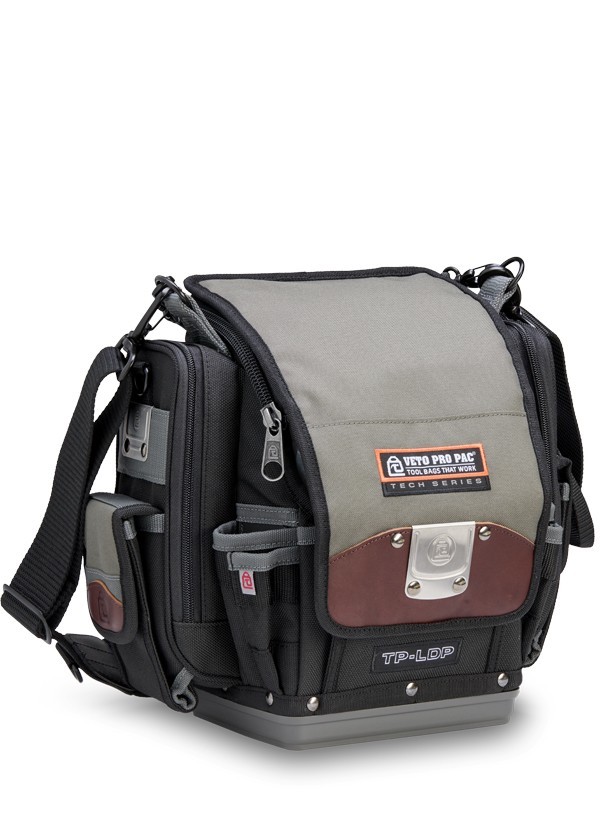 Veto Pro Pac TP-LDP Zippered Technician Tool Pouch w/ Side Meter Pockets