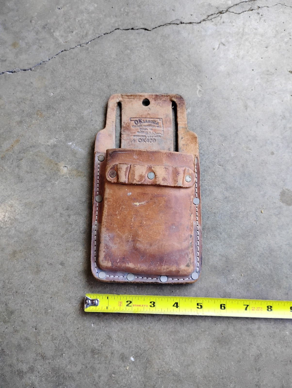 Oklahoma Leather Products 1-Pocket Tool Carrier / Holster OK409