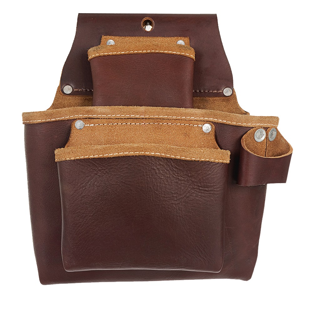 22HS HILASON Leather Carpenter, Farmers And Electrician Tool Bag Pouch