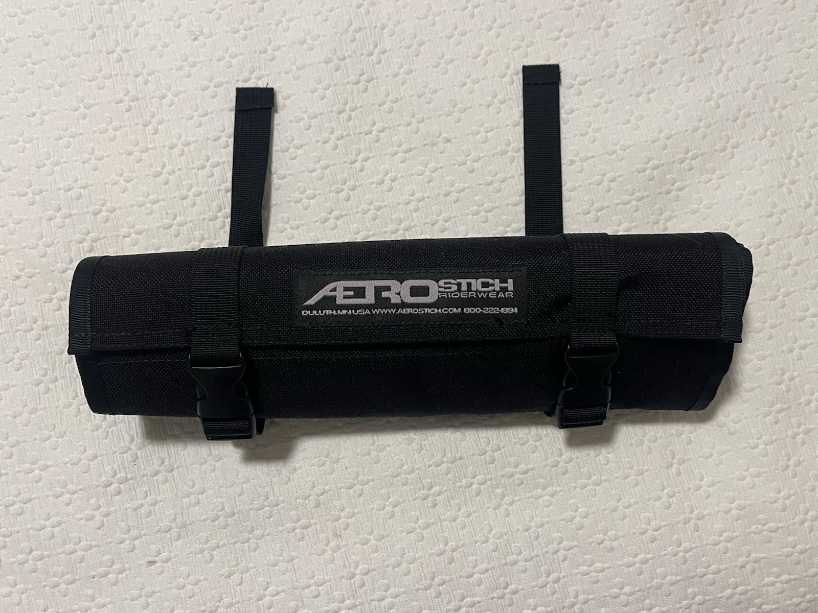 Aerostich Tool Roll Black Heavy Duty Nylon Made In USA New