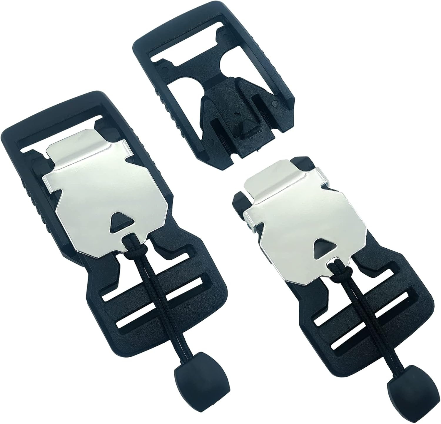 Magnetic Quick-Release Buckle Replacement – 1 Inch 2 Pack Magnetic Buckle Snaps