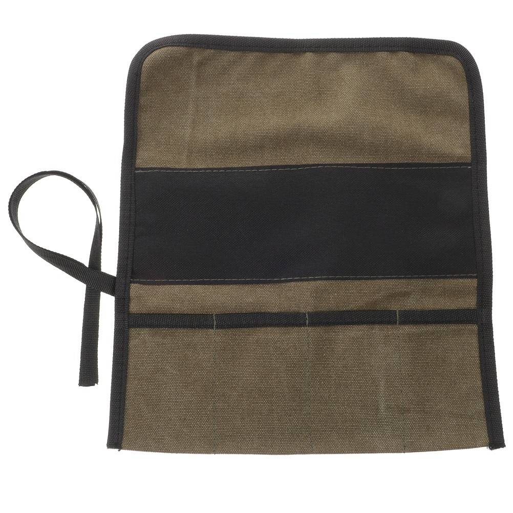 3 Count Wrapping Tool Pouch Rollup Bag Canvas with Zipper Mechanic