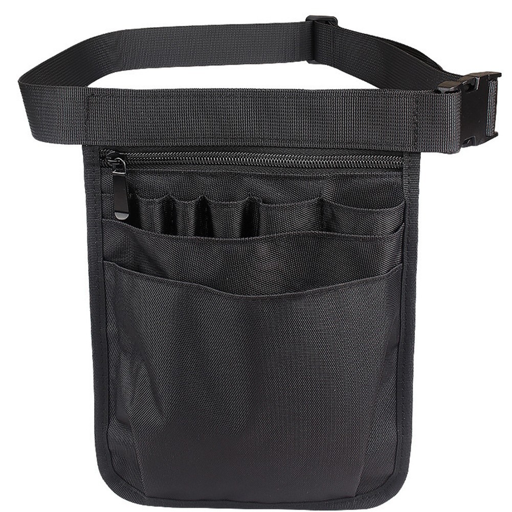 Adjustable Tool Waist Bag Featuring Waterproof Fabric and Resistant Design