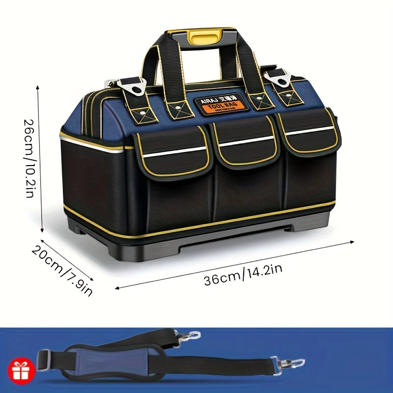 AIRAJ Multifunctional Tool Bags 1680D Oxford Cloth Electrician Bags