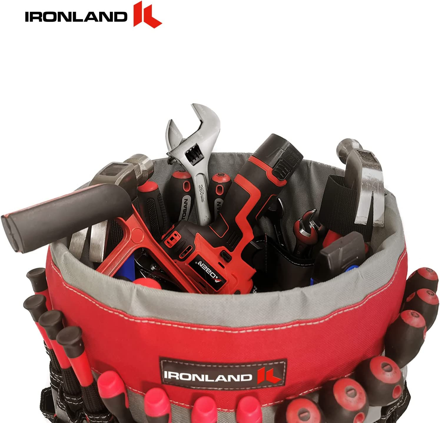 Bucket Tool Organizer Fit 3.5-5 Gallon Bucket, 51 Pockets, Bucket Tool Caddy Org