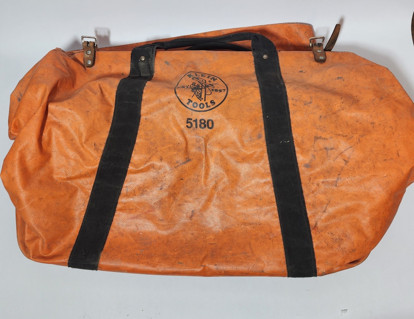Klein Tools XL Nylon Equipment Bag Orange 5180 USA Made 24″x18″x10″