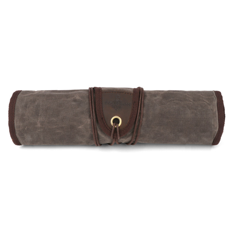 TOURBON Roll Carving Tool Organizer Bag Storage Holder Zip Pouch Wax Canvas US
