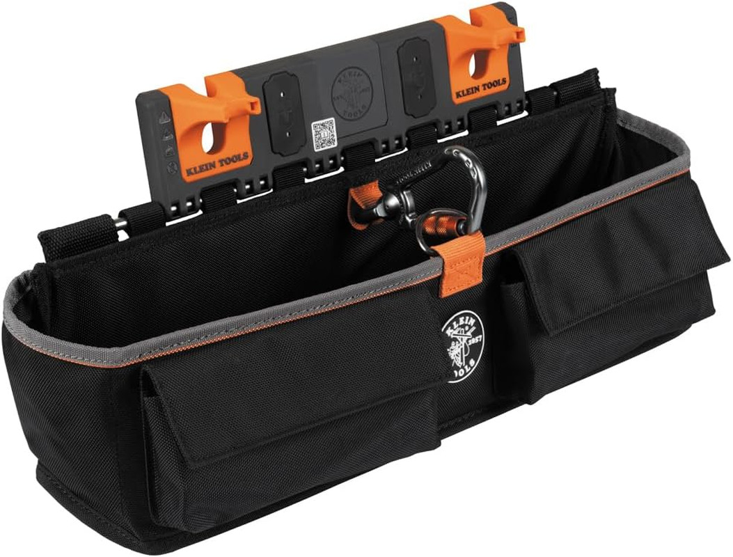 BC511S Large Tool Pouch with S Hook Rail for Lineman Tools and More