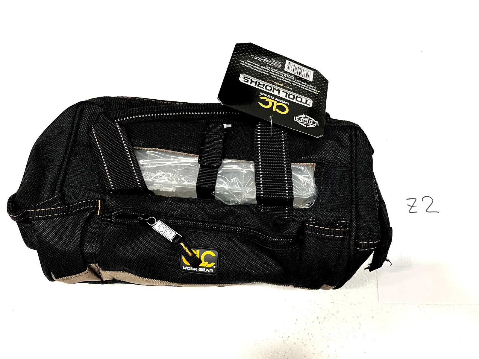 CLC Work Gear #1533 12″ Tote Bag With Top Plastic Tray and 21 Pockets NEW Z2