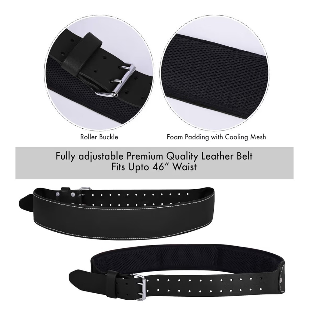 FUERI Full Grain Leather Tool Belts for Men Heavy Duty