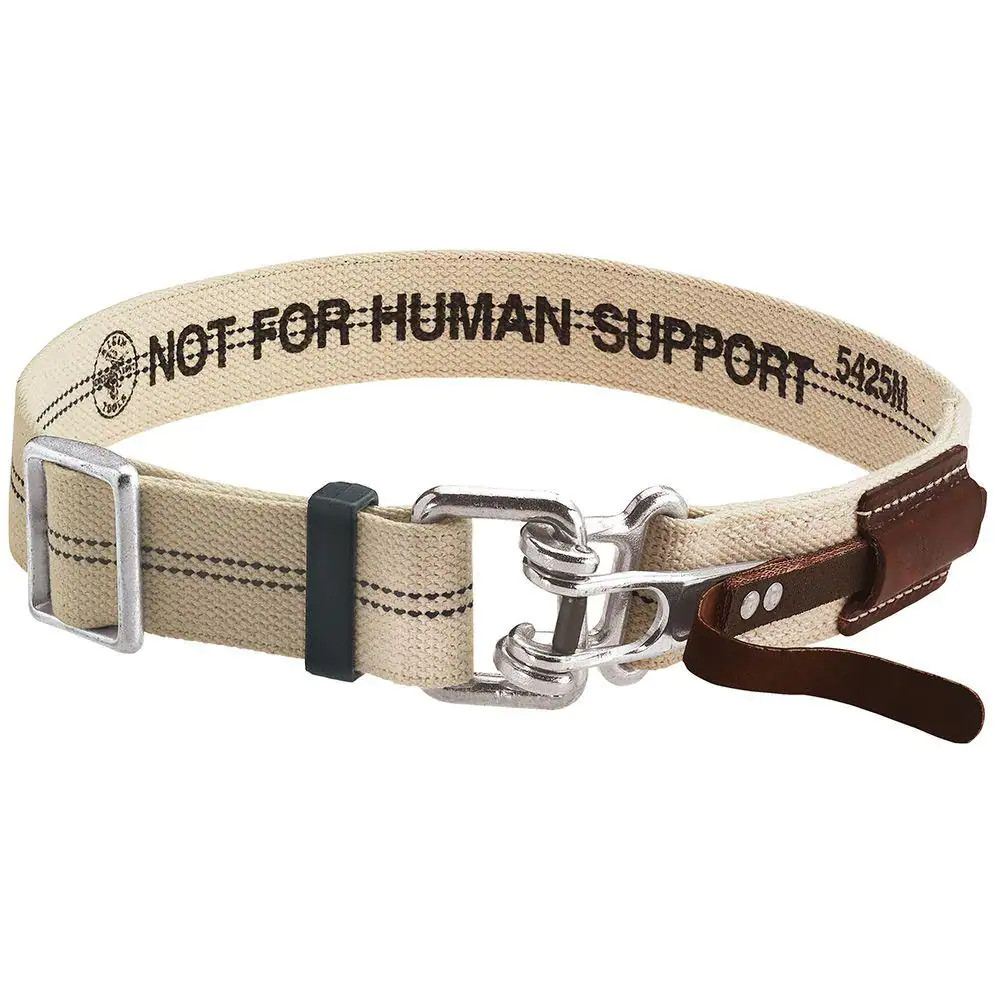 Klein Tool Beige Cotton/Polyester Blend Tool Belt Quick-Release Buckle Med or XL