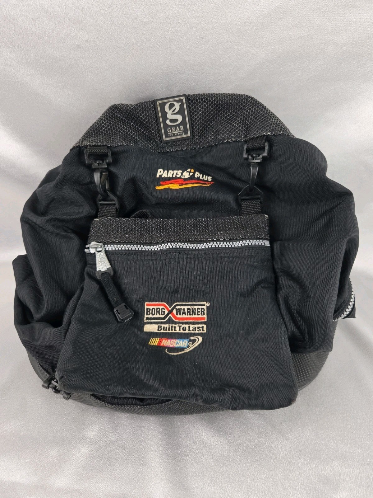 Nascar Heavy Duty Tool Bag with Multi Pockets for Work Gear Molded Bottom Locks
