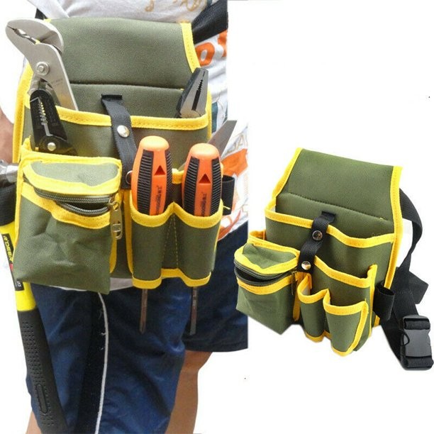 Electrician Open Top Tool Bag, Waterproof, 1PC (Green)