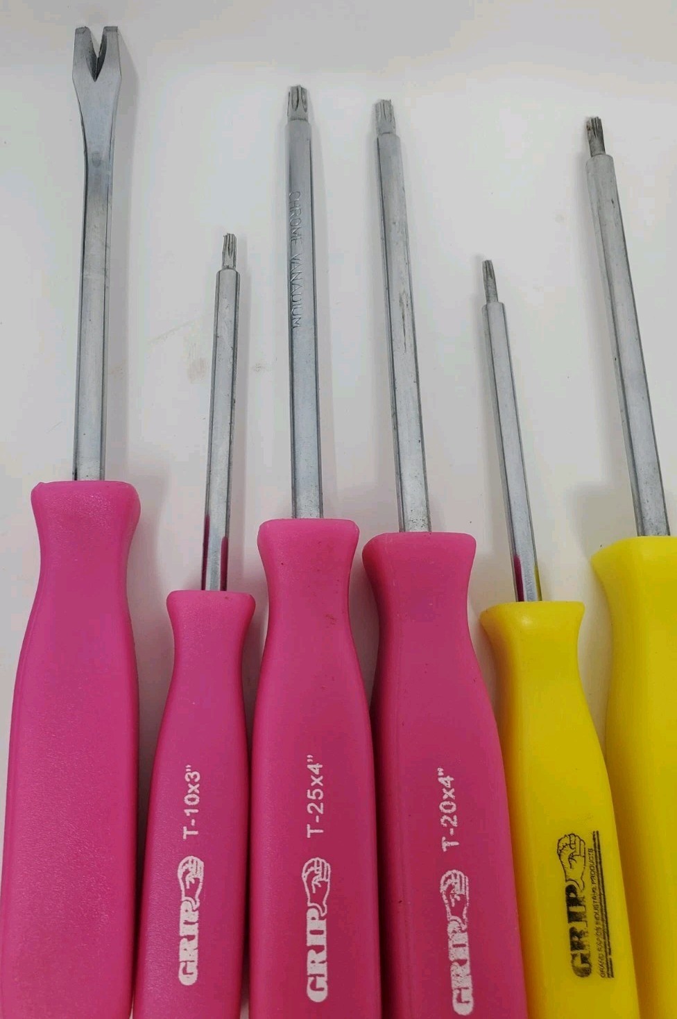 GRIP Grand Rapids Industrial Product Hand Tools Lot Screw Driver Nut Driver Torx