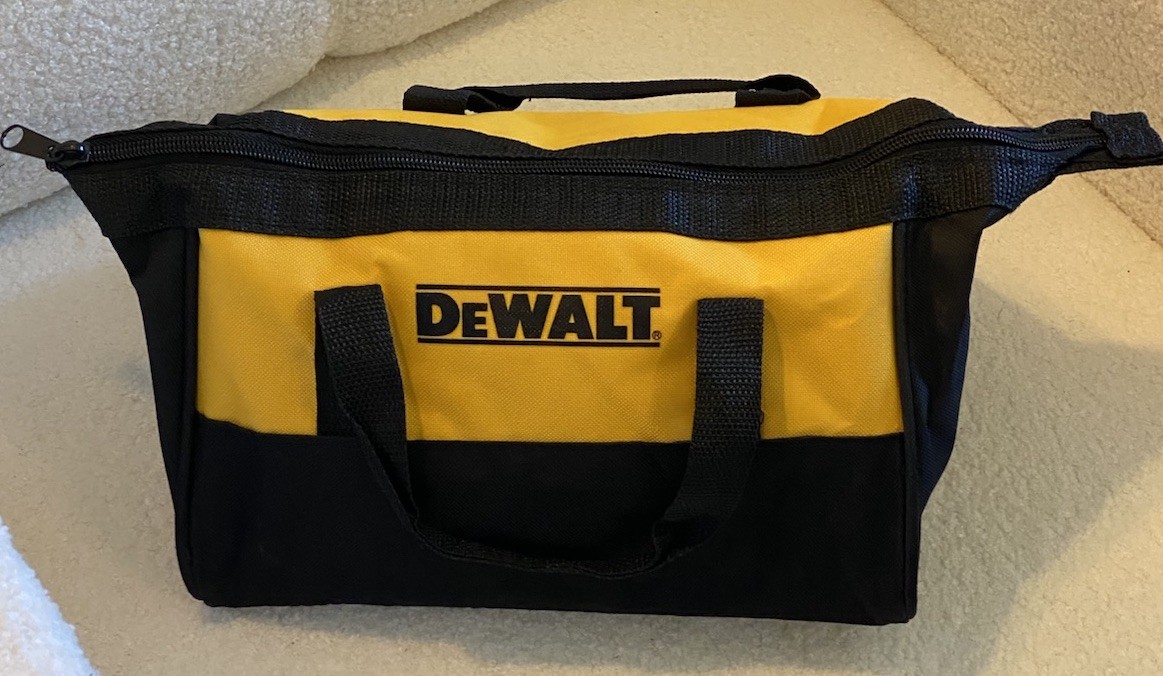 DeWalt 11″ Canvas Soft Tool Bag Storage Bag