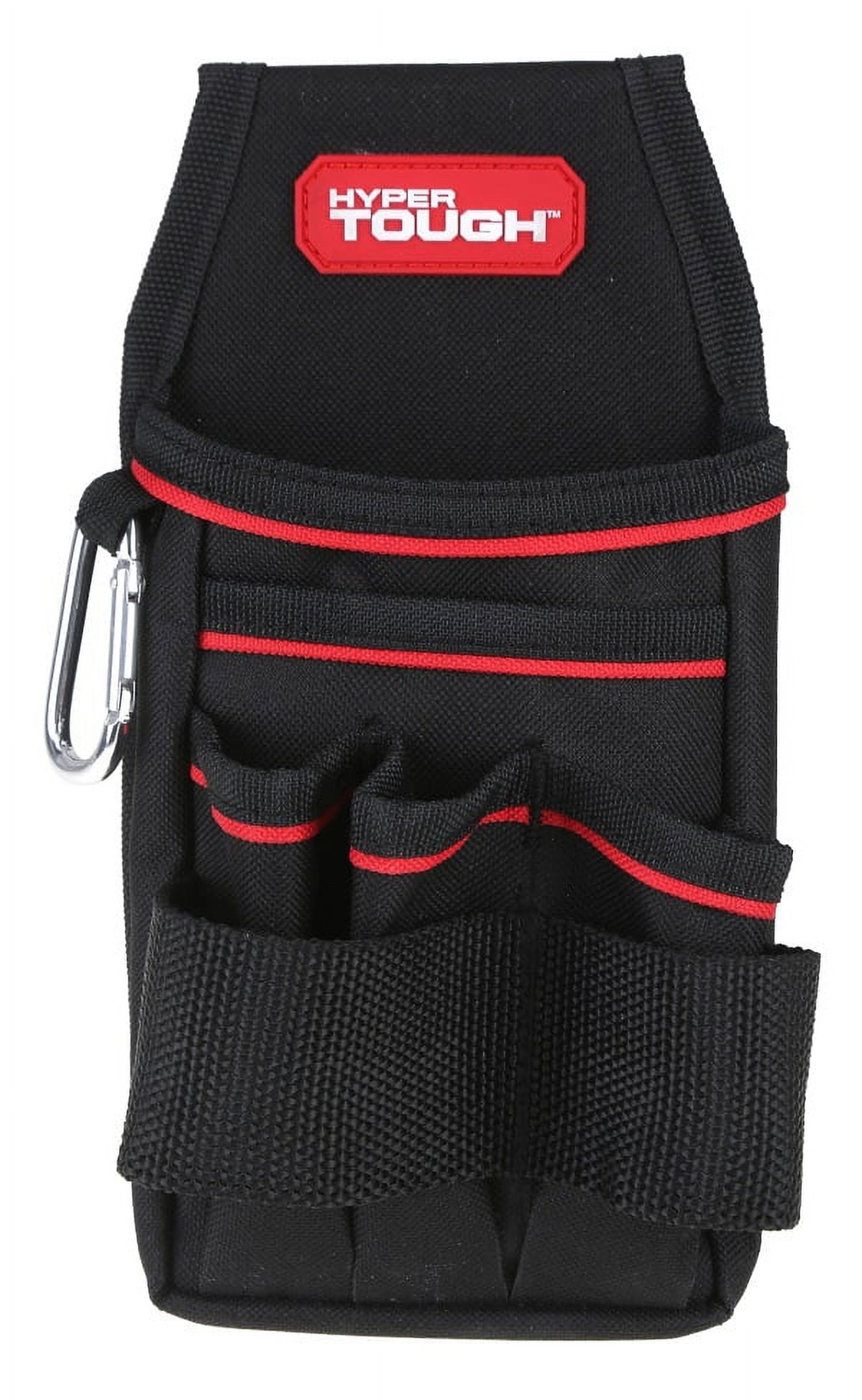Hyper Tough – Organizer Tool Pouch – Black/Red