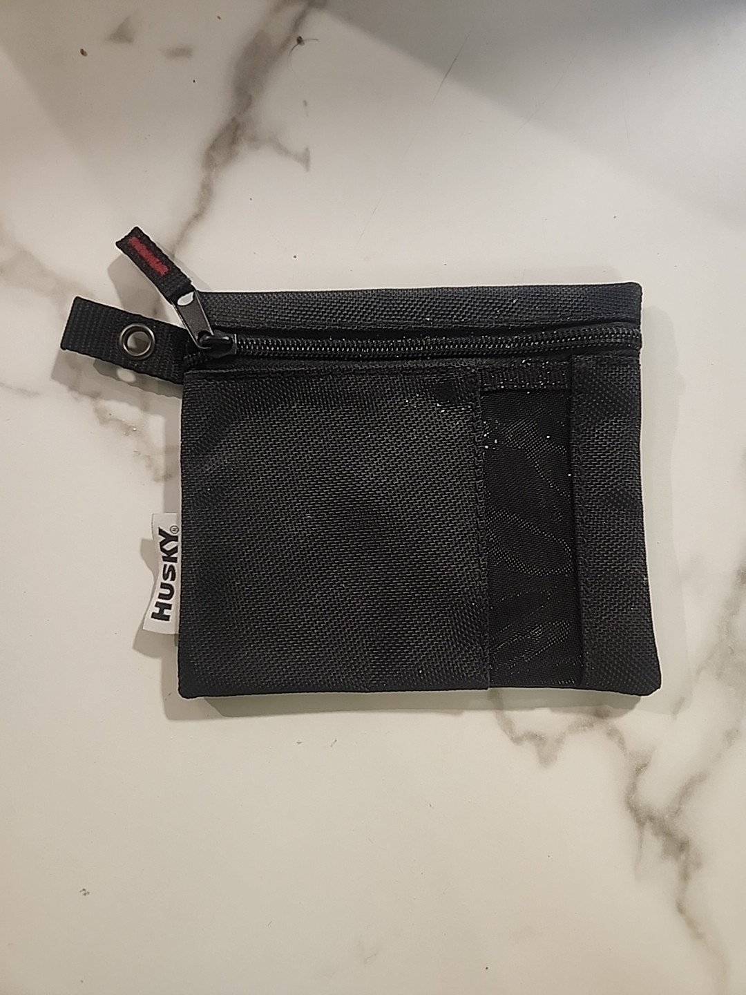 Husky Parts Organizer Pouch Bag Black 6.5″x5.5″