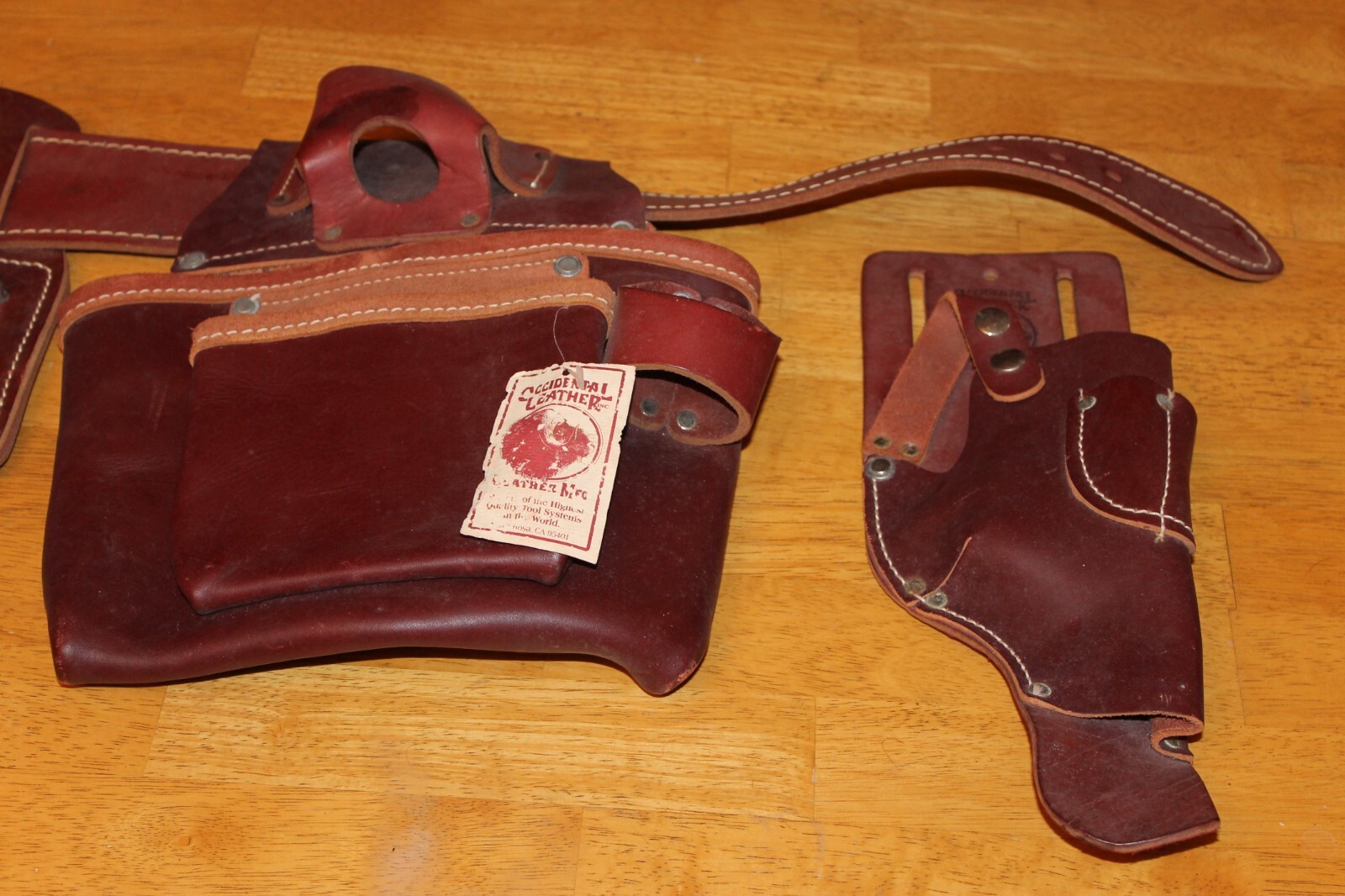 Occidental Leather 5080M Medium Leather Pro Framer Tool Belt With Drill Holster