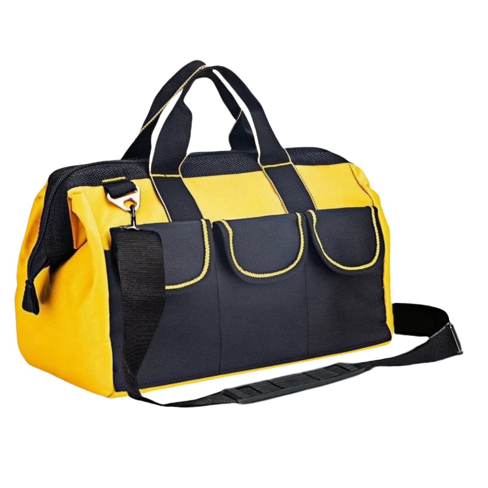 BLIRITEL 13 Inch Tool Bag for Men with Waterproof Hard Bottom, Heavy Duty Wide M