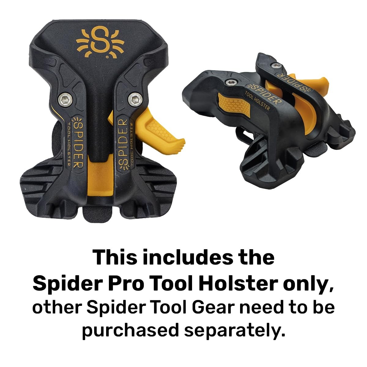 Spider Pro Holster: Upgraded Quick-Draw Tool Holder with Ambidextrous Lock