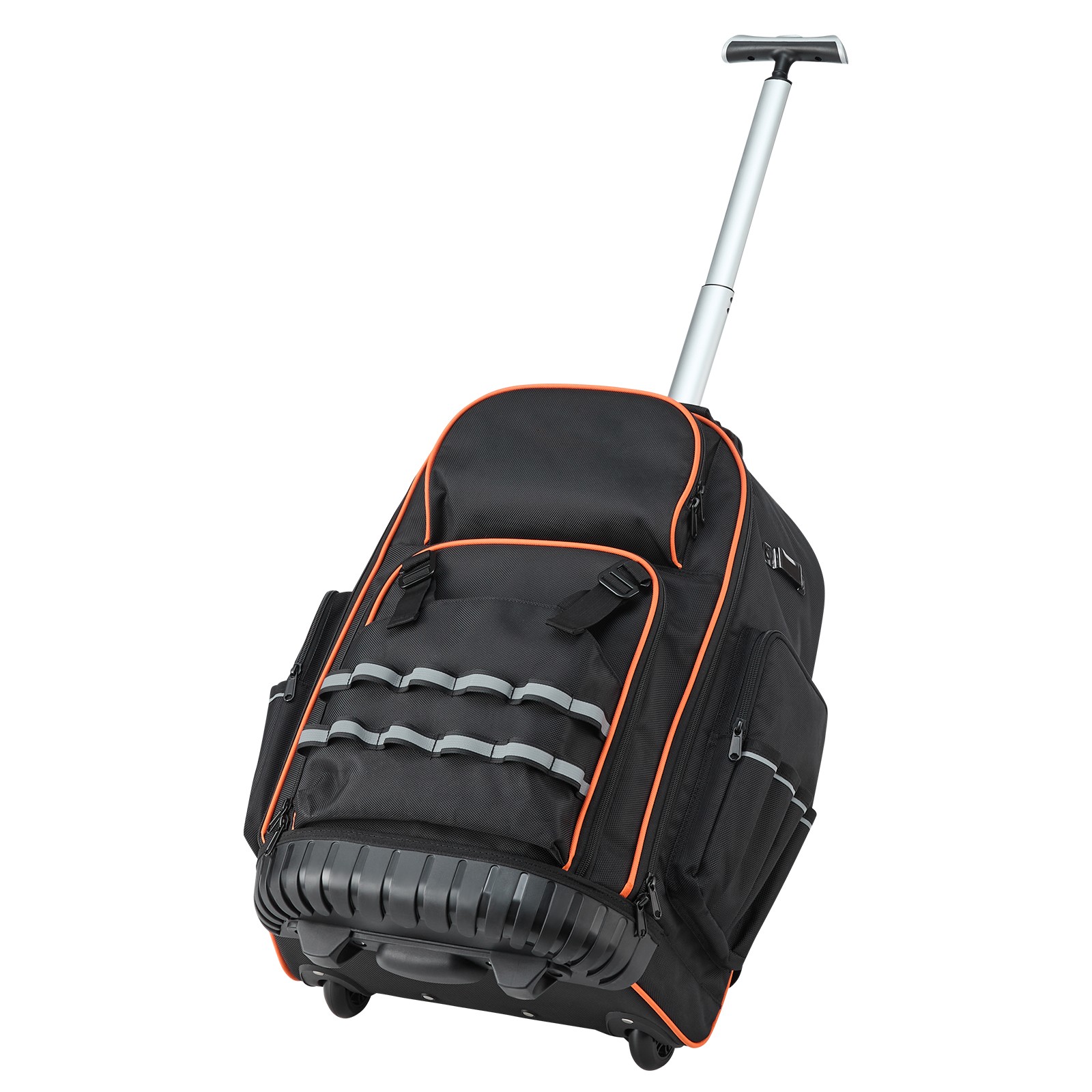 Uimoso Rolling Tool Backpack with 72 Pockets and Durable Wheels