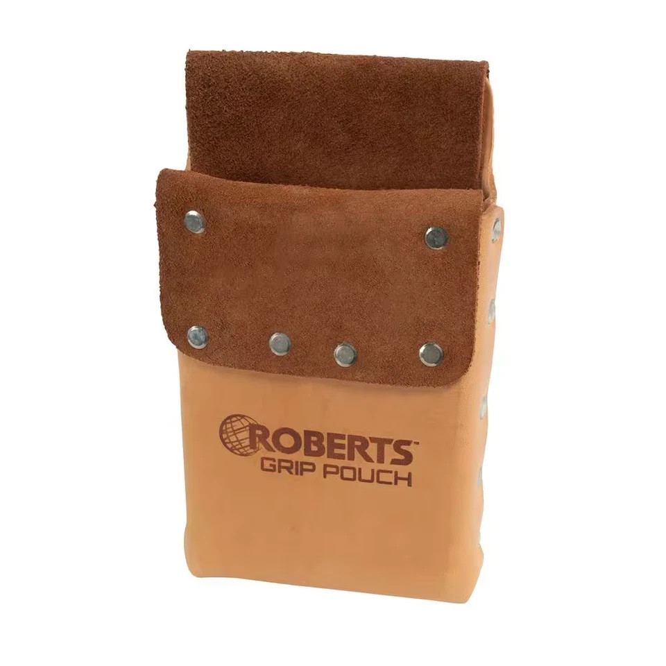Deluxe Leather Grip Carpet Knife and Tool Pouch