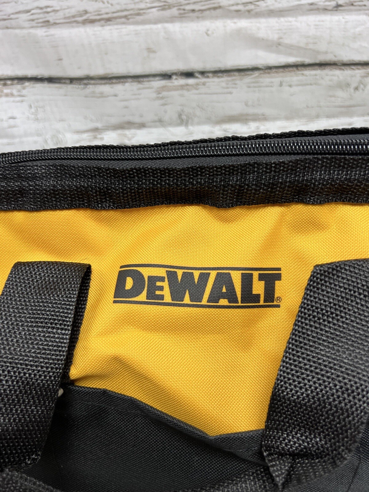 Dewalt Tools Medium Canvas Tool Bag Carrying Case With Straps N037466 – NEW