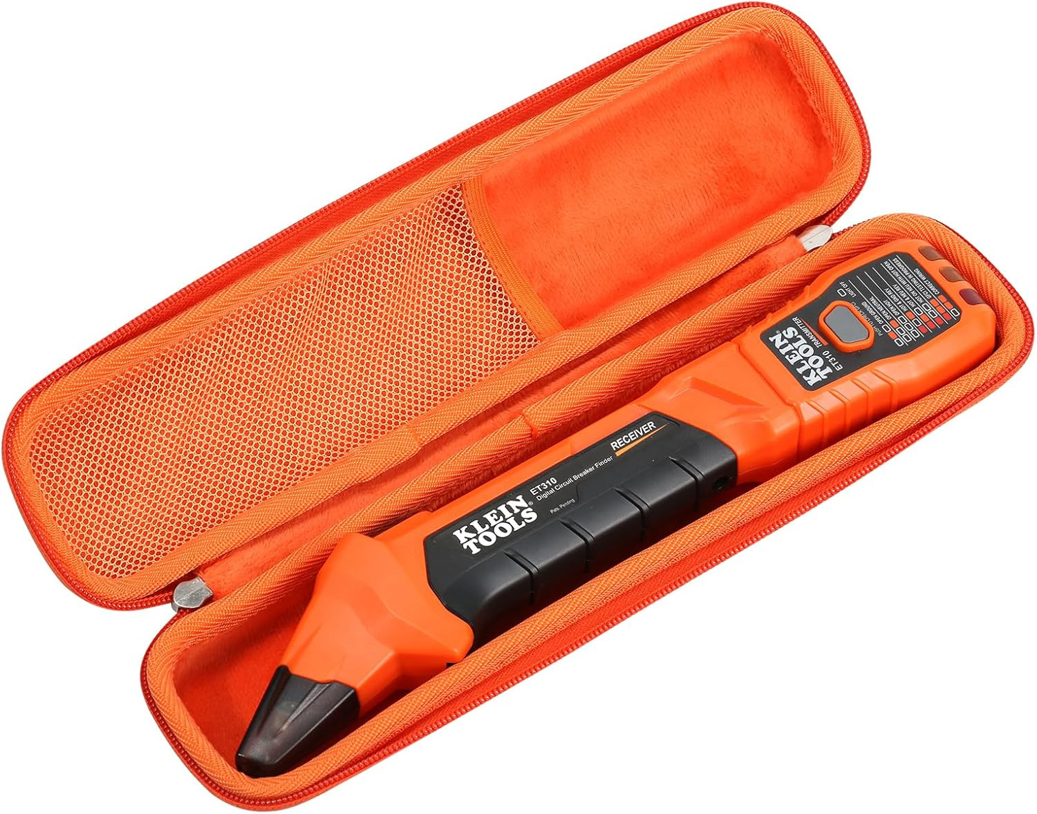 Tools Storage Case for Klein ET310 AC Circuit Breaker Black with Orange