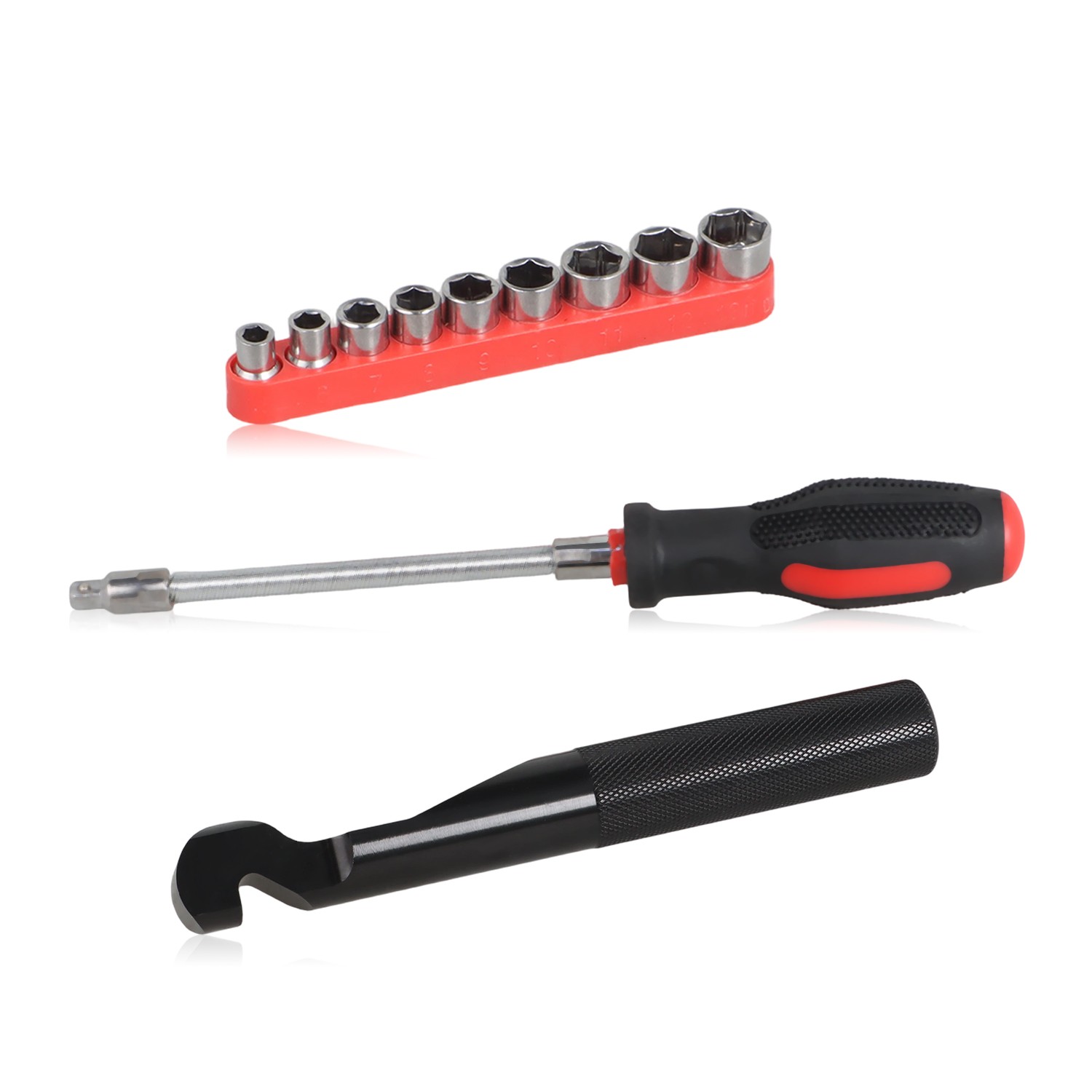 Drive Clutch Belt Removal Change Tool w/5-13mm Sockets for Polaris RZR 570