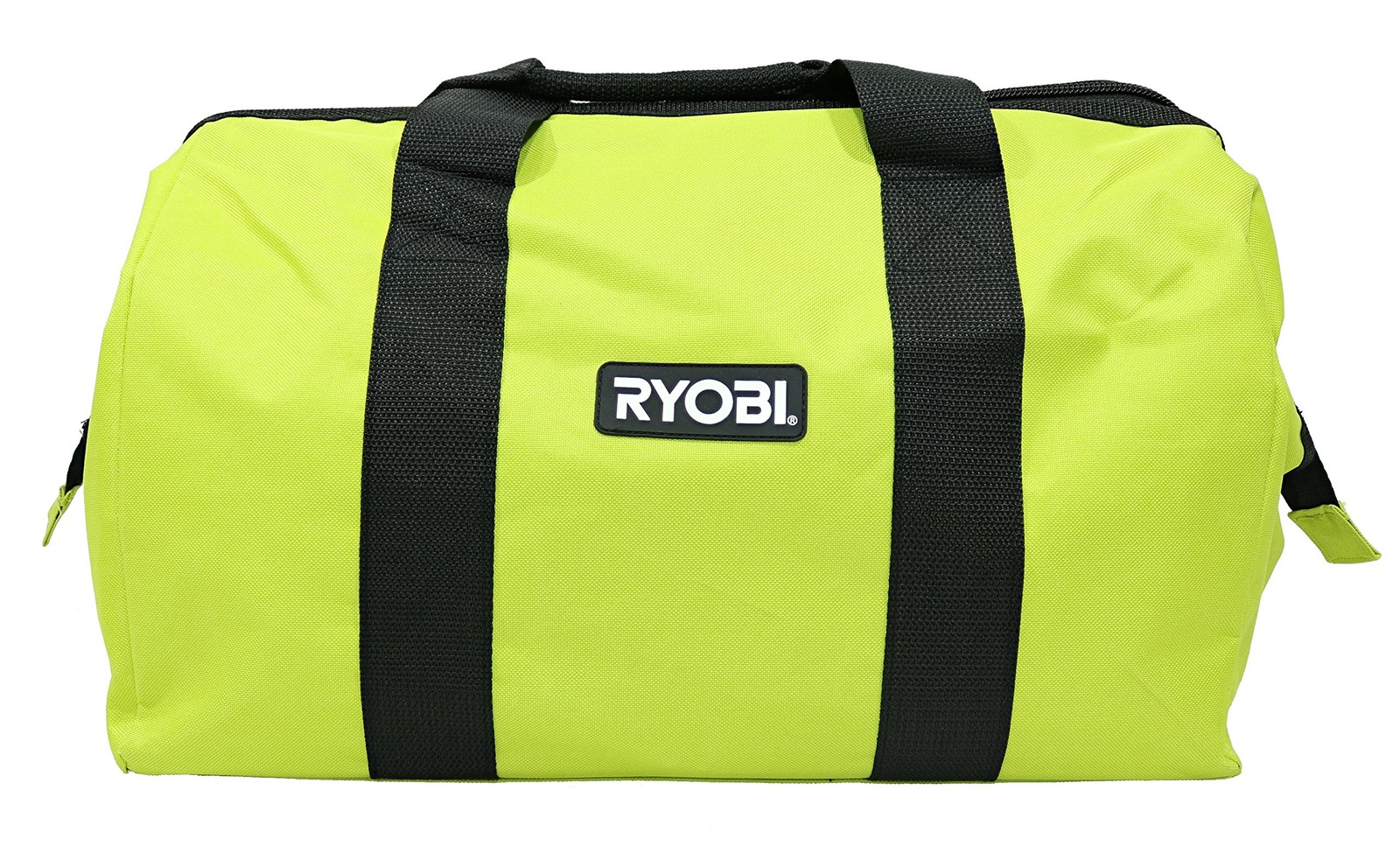 Ryobi Green 18″ x 12″ x 14″ Wide-Mouth Collapsible Contractor Tool Bag w/ Full