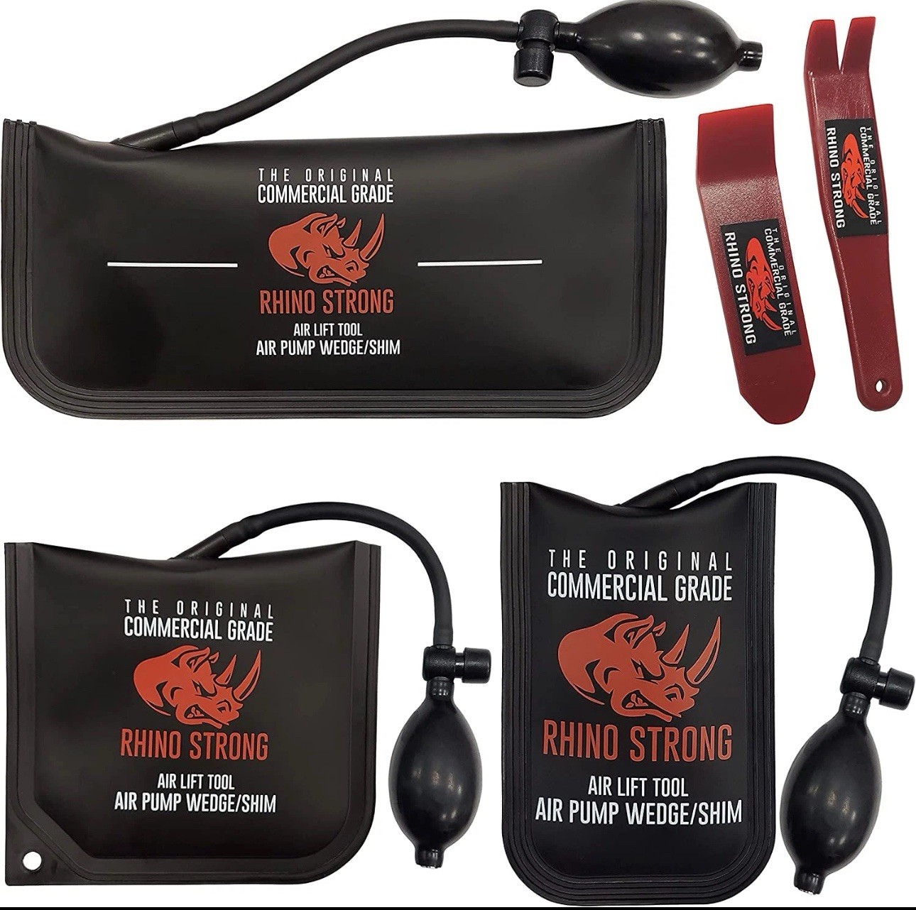 The Original Commercial Grade Air Wedge Bag 2.0 Pump Professional Leveling Kit