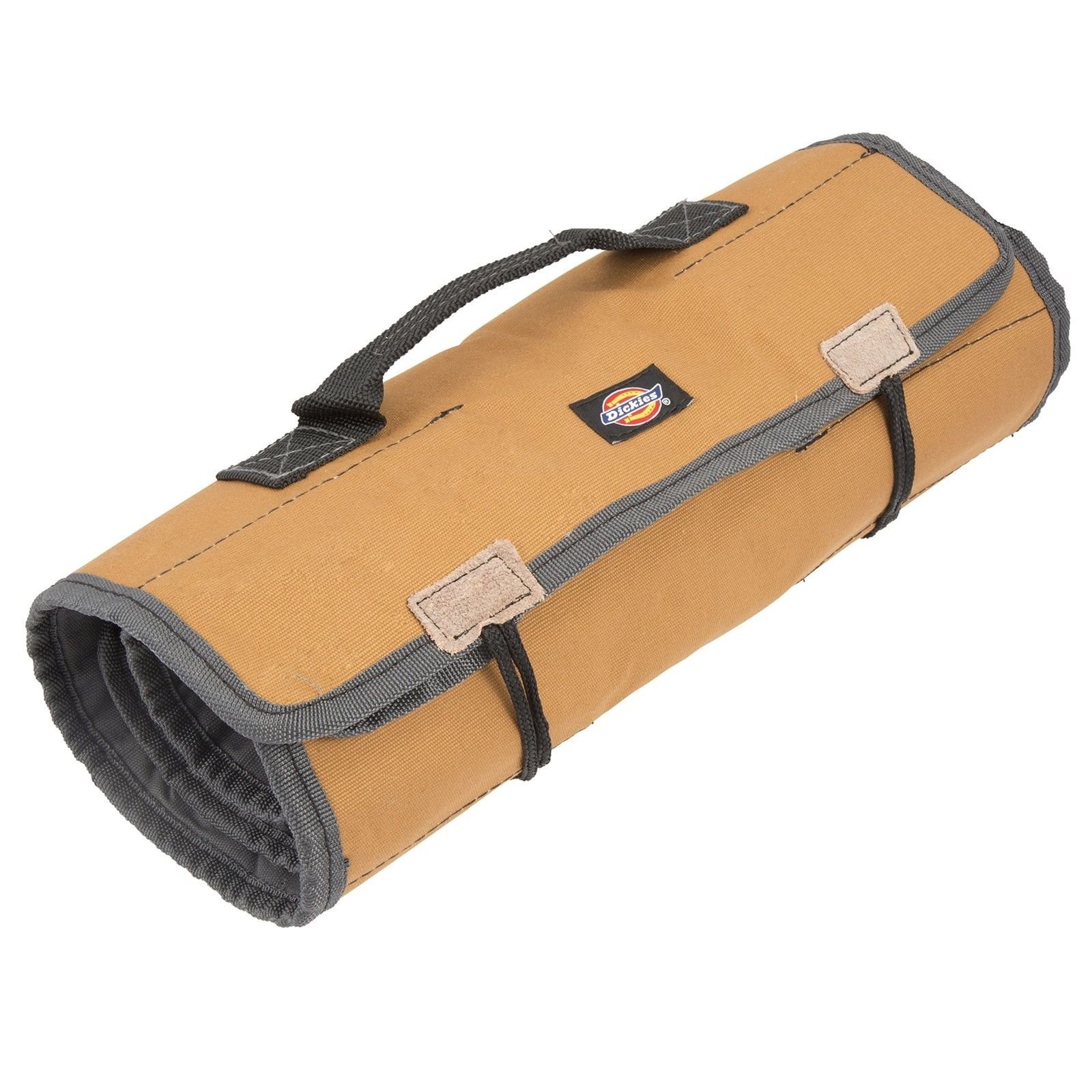 Dickies 57006 Wrench/Screwdriver Organizer Roll 23 Tool Pockets 26×14 Grey/Tan