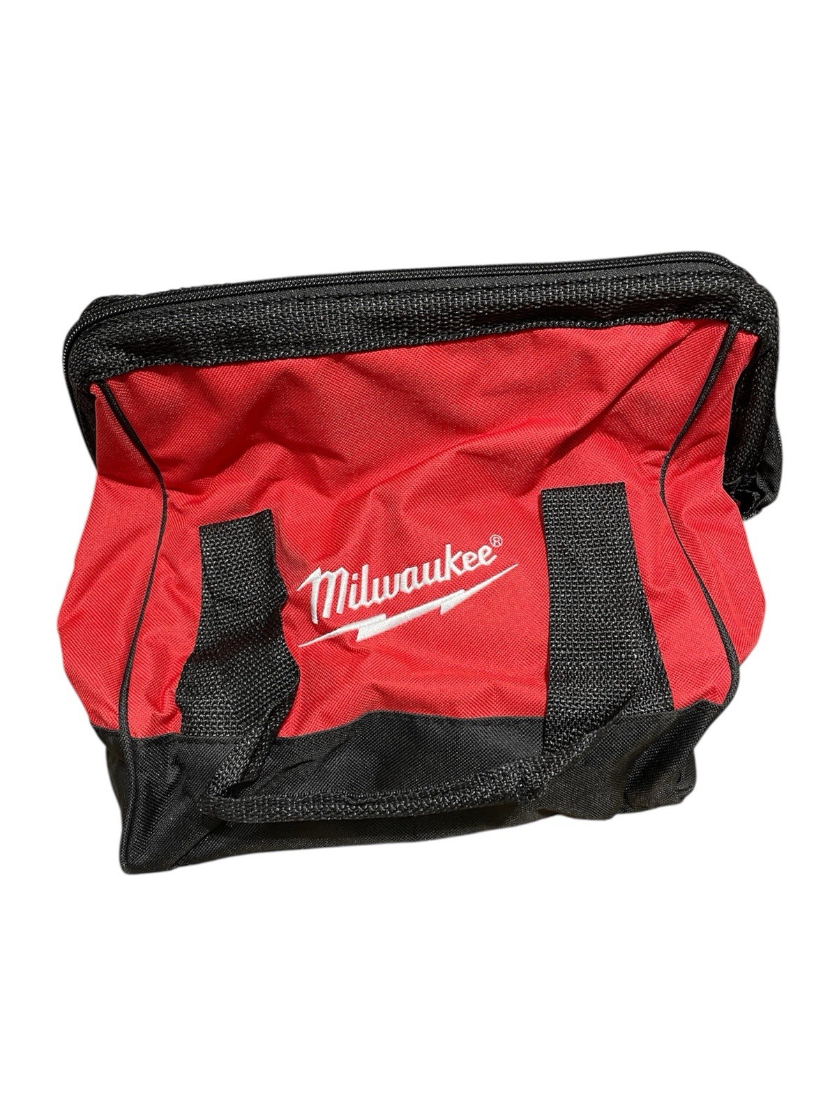 Milwaukee Portable Tool Box Small Red and Black Durable Water Resistant Bag