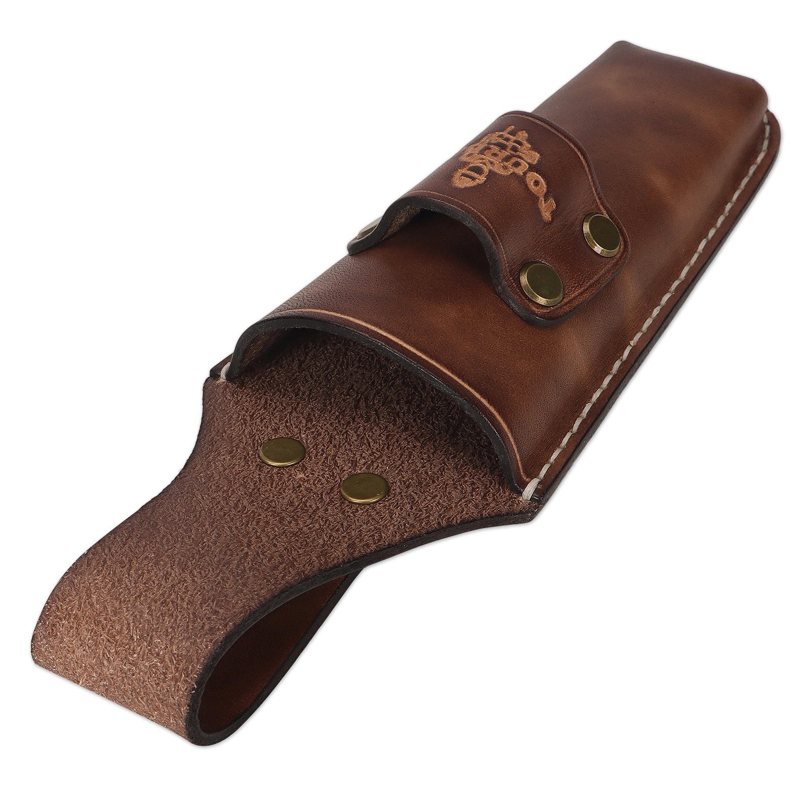 Tourbon Leather Garden Tool Belt Pouch 2-in-1 Pruner Shears Wrench Holder Case