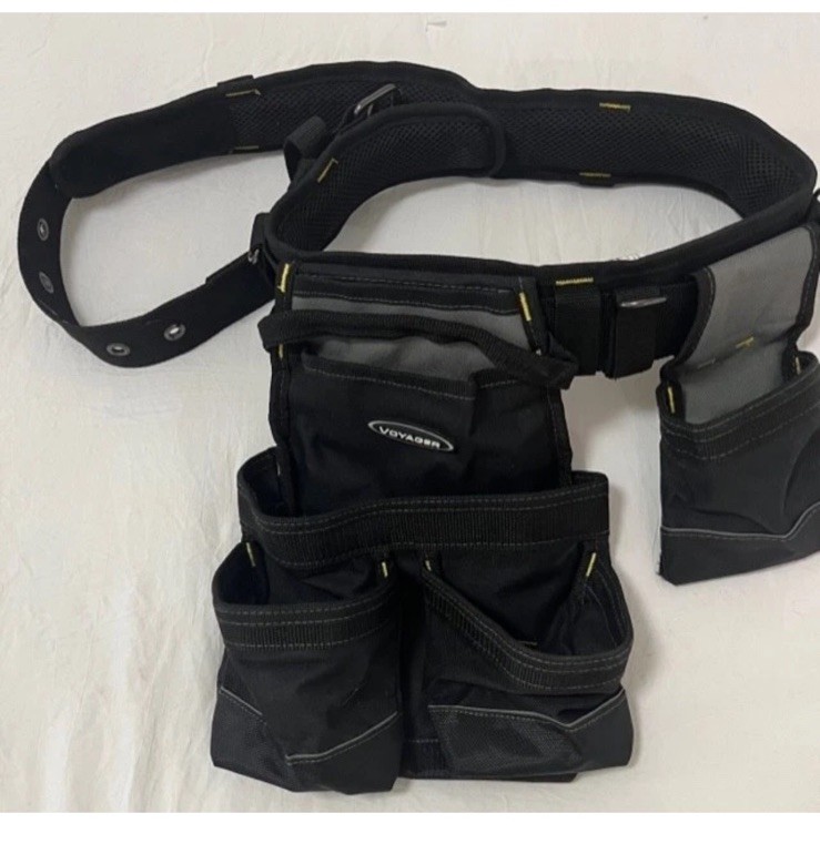 Voyager 18 Pocket Heavy Duty Tool Belt NWOT Excellent Condition