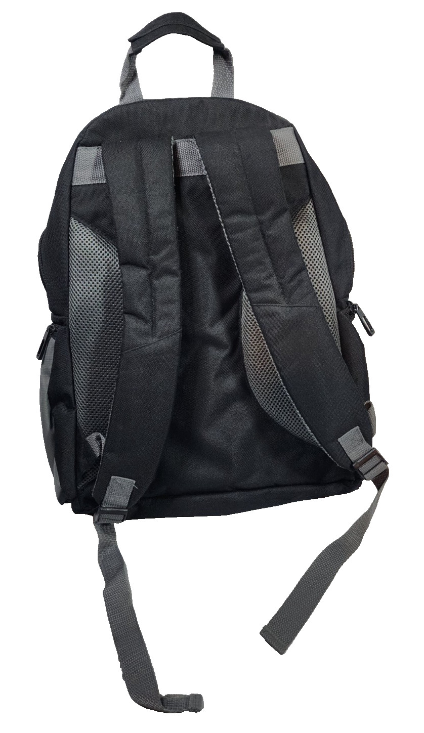 AWP Zippered Closed Tool Bag Durable Storage Pouch Heavy Duty Black and Gray