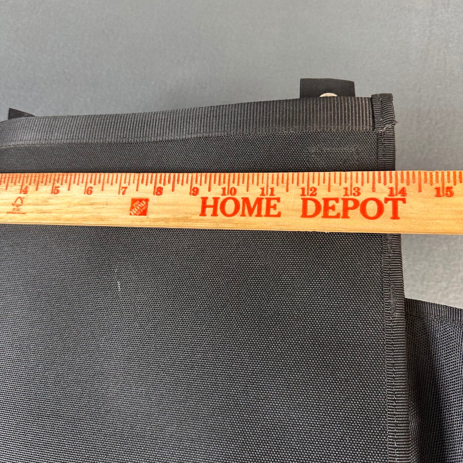 Duluth Trading Co Black Ballistic Nylon Tool Bag Organizer Utility Pouch Multi