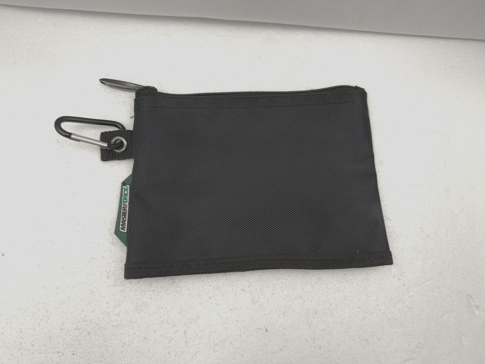 MASTER FORCE Black Zippered Accessory Small Tool Bag 8.5″ x 6″ FAST SHIP!