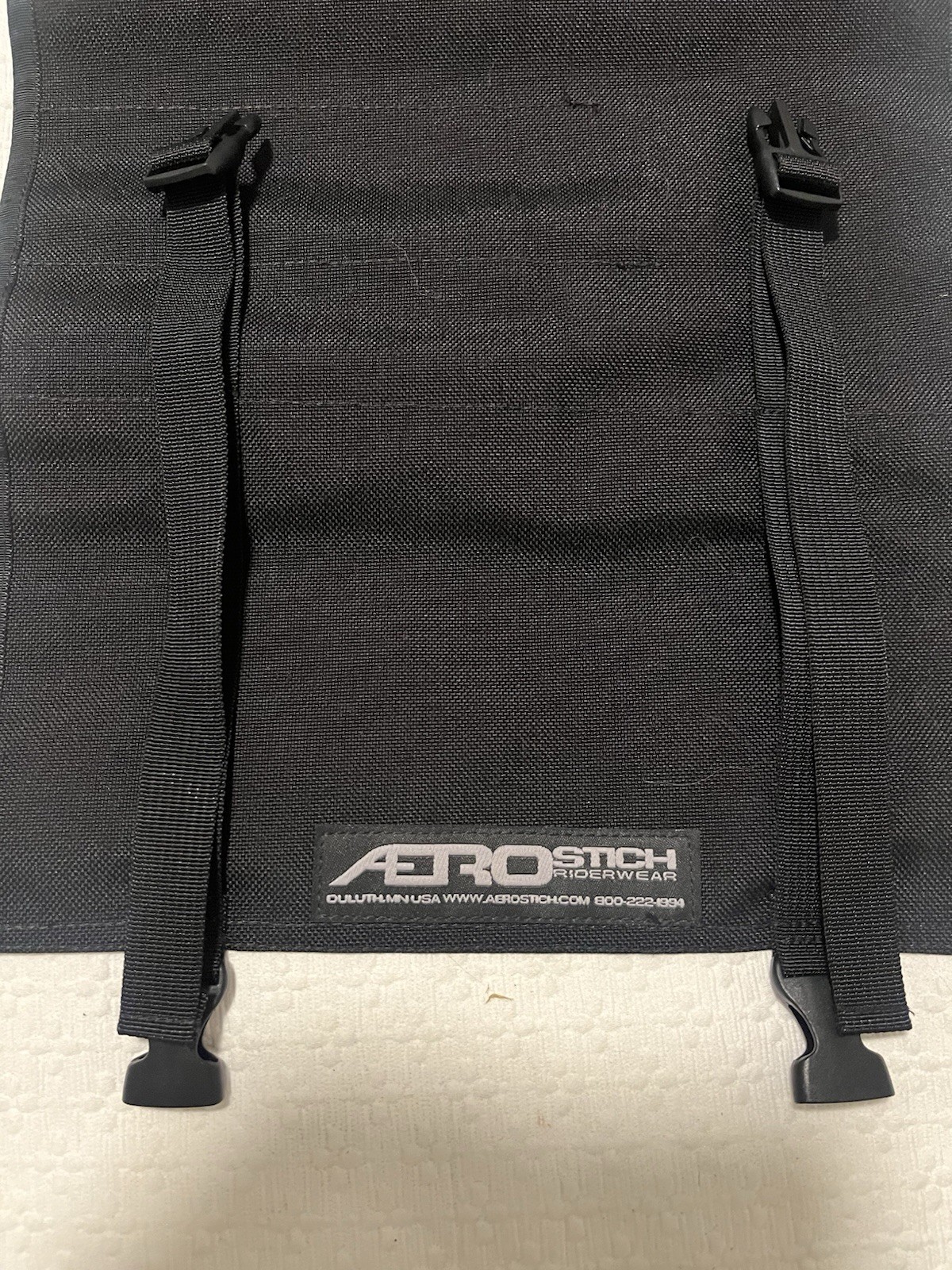 Aerostich Tool Roll Black Heavy Duty Nylon Made In USA New