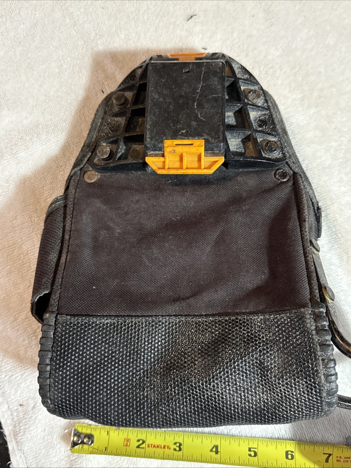 ToughBuilt Project Pouch with Pockets and Loops, Clip Tech & Belt clip, Used