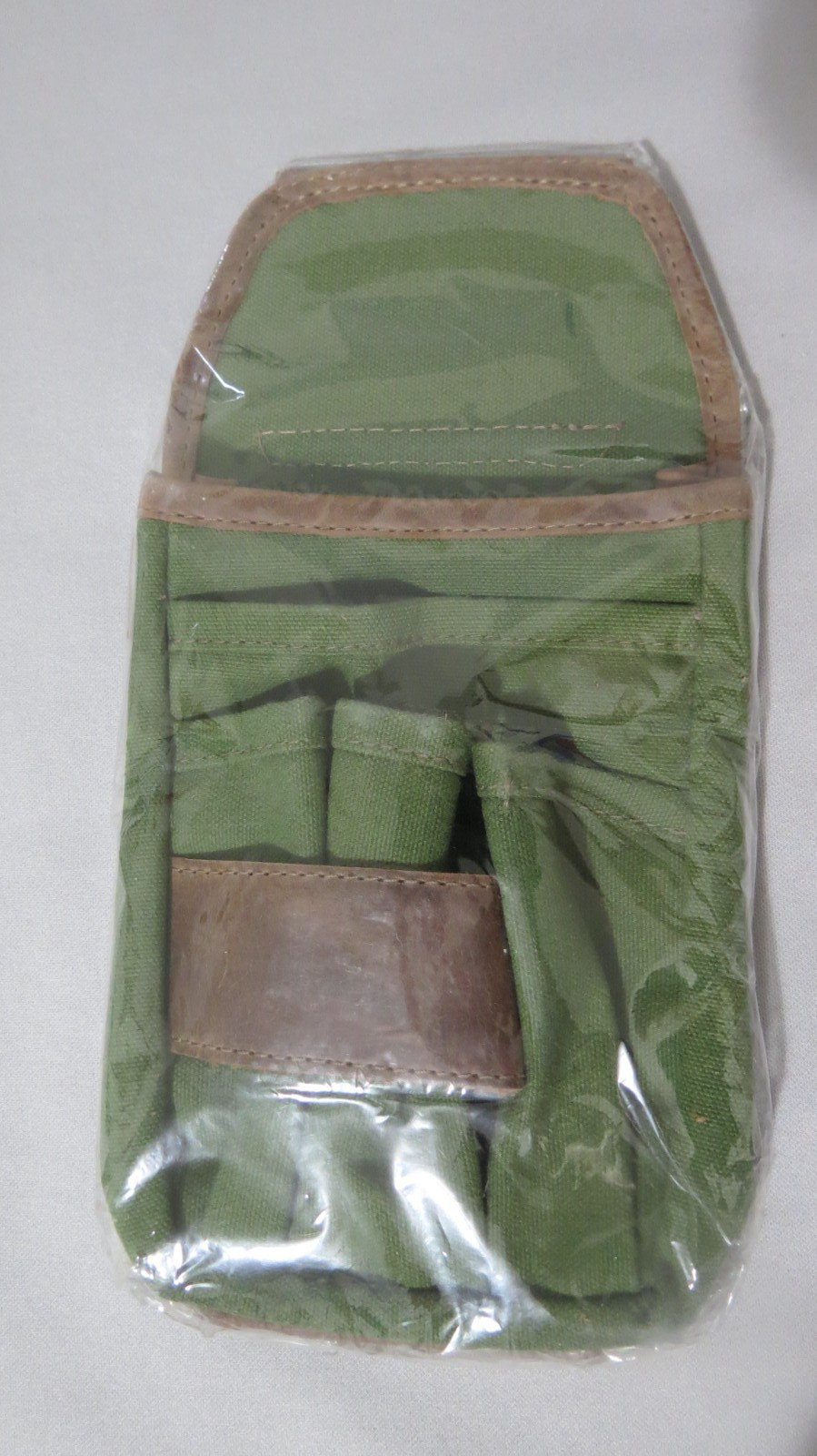 Stockyard Exchange Handmade Heavy Duty Hide Canvas & Leather Tool Pouch