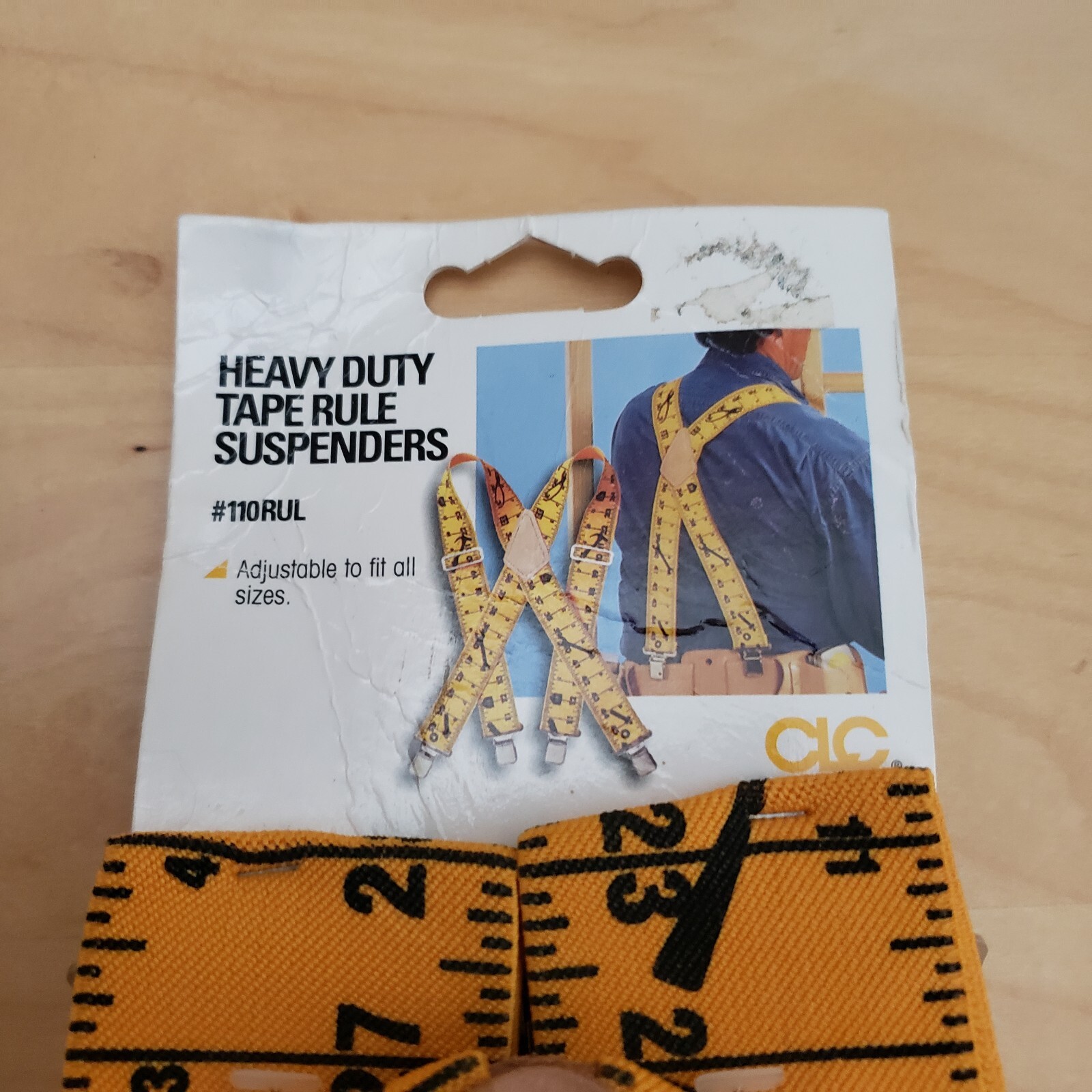 CLC Work Gear 110RUL 2″ Ruler Heavy Duty Elastic Suspenders 1999