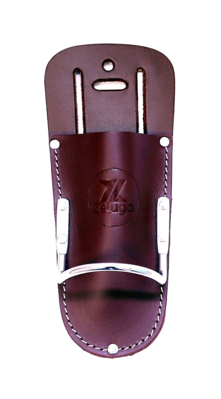 Zeluga 20-147 Heavy Duty Steel Hammer Holder with Sheath, Cherry