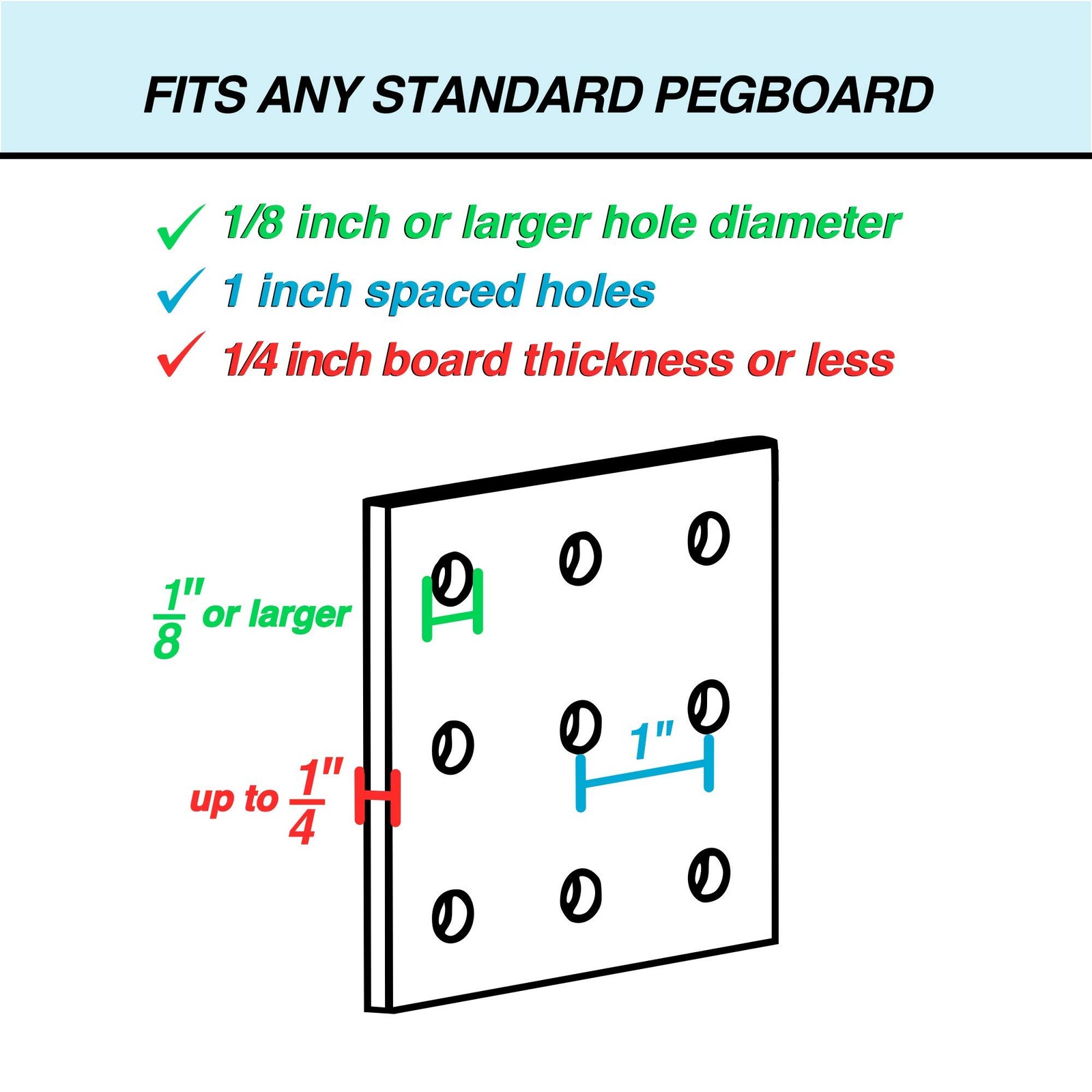 24 Pack Pegboard Bins Heavy Duty Storage Organizer Garage Small Part Mount Black