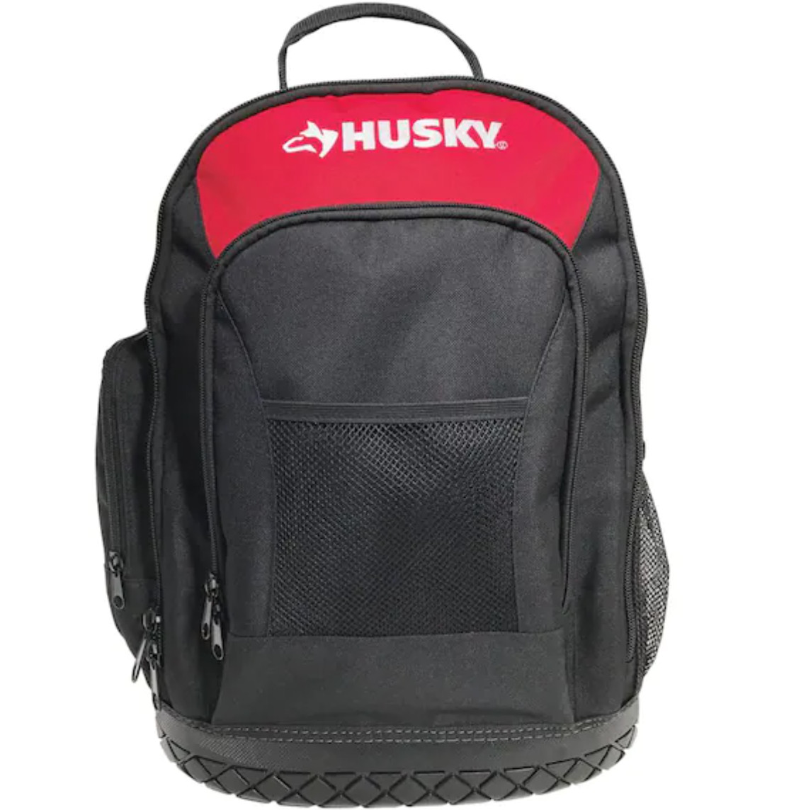 BRAND NEW HUSKY 16 in. TOOL BACKPACK H-68003 WATERPROOF MOLDED BASE 21 POCKETS