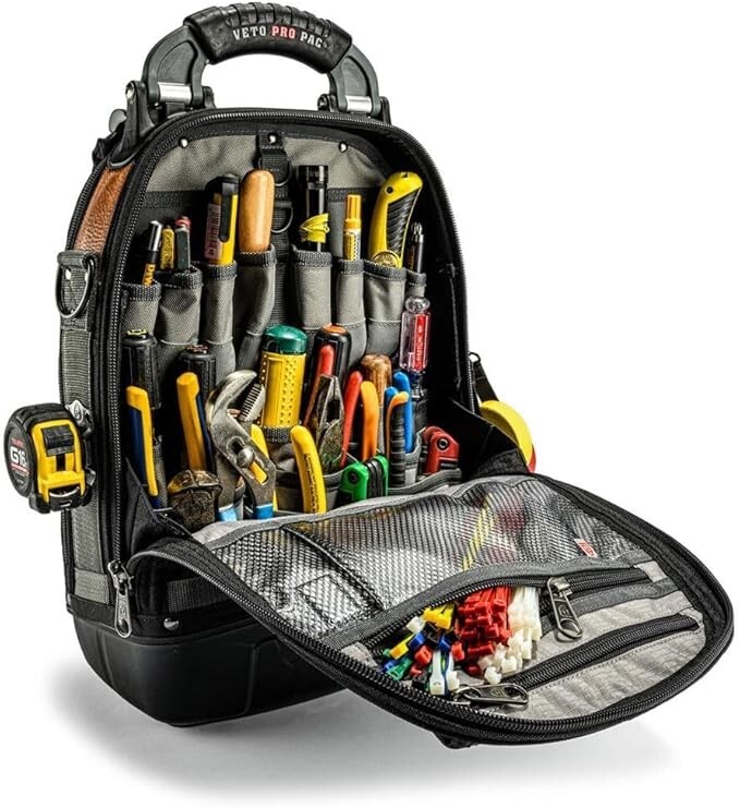 Veto Pro Pac TECH-PAC-LT Laptop Backpack Tool Bag