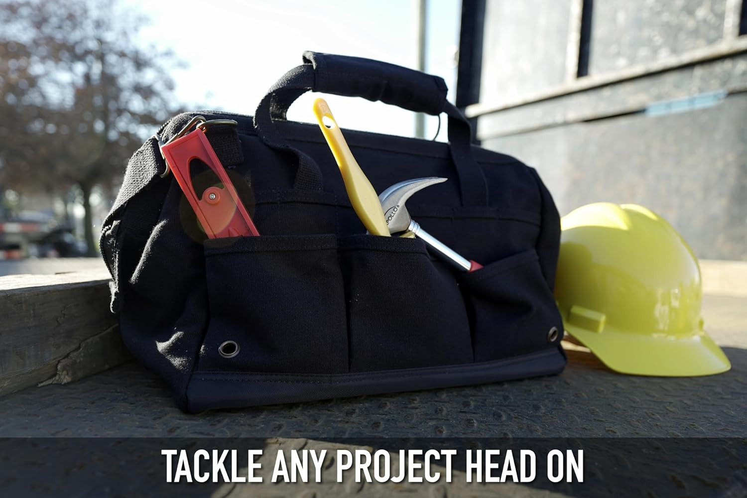 26-Pocket Canvas Tool Bag – Ultimate DIY Gear Organizer