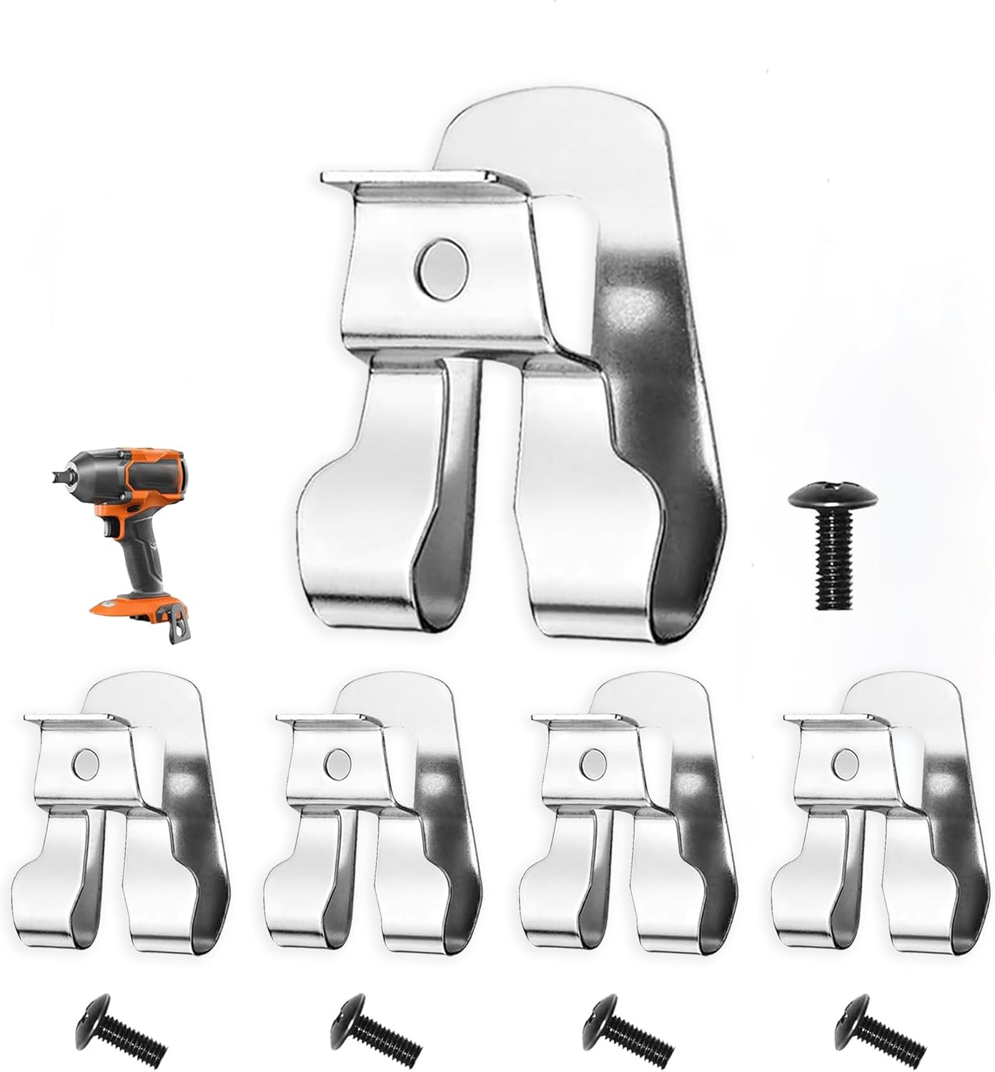 5 Pack 633586002 Belt Clip Hook Compatible with Ryobi and Ridgid 18V Tools 63618
