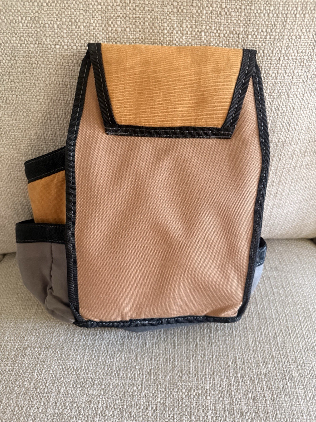 Utility Tool Belt Pouch 8 Pocket Gray Tan Dickies 57000